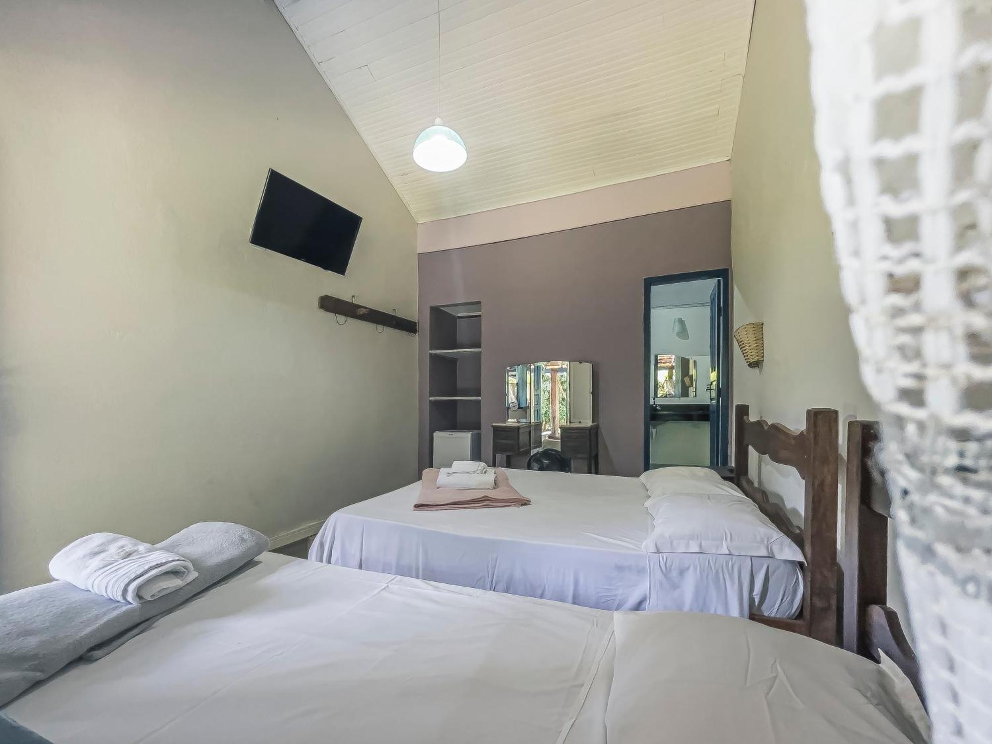 Quarto Triplo com Vista para a Montanha